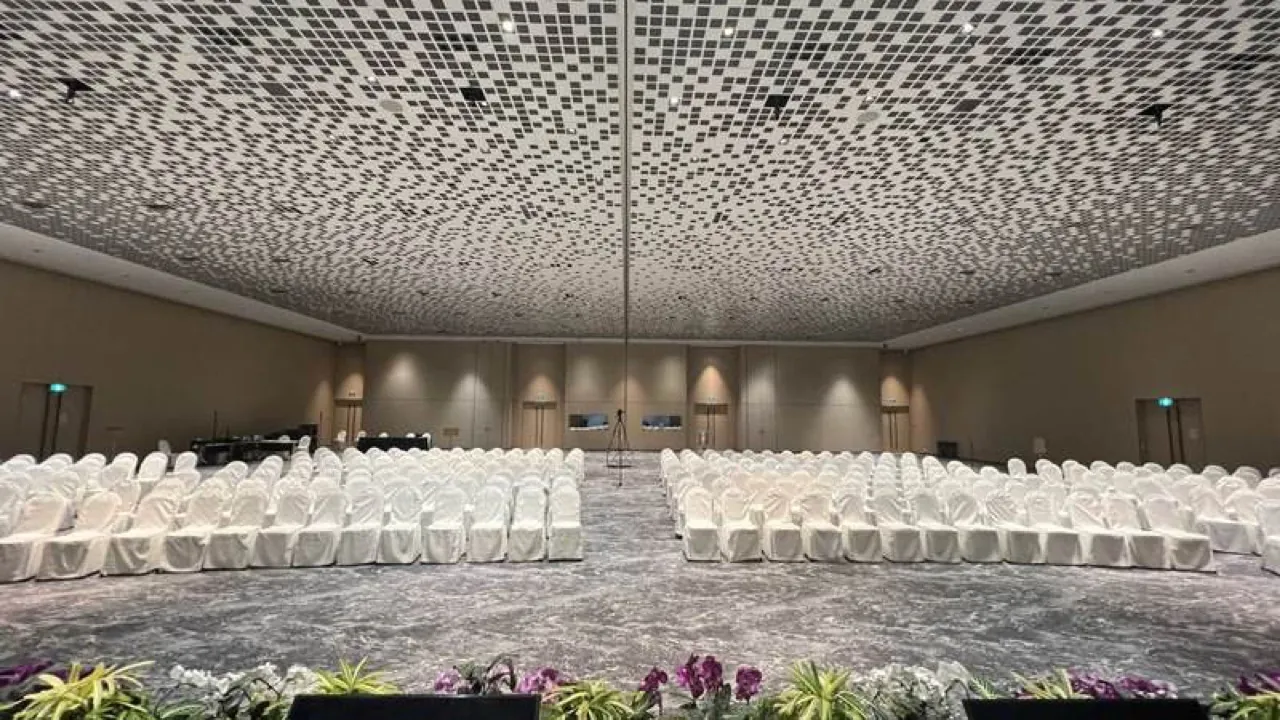 The Grand Ballroom, theatre-style
